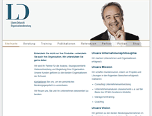Tablet Screenshot of liberodelucchi.com